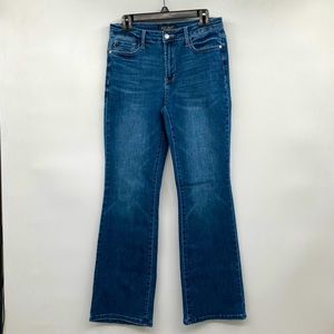 JUDY BLUE Bootcut Jeans Dark Wash Stretch Denim Mid Rise Flare Womans 9/29